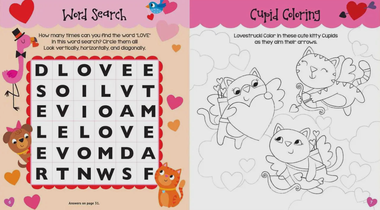 Be My Valentine! Super Puffy Sticker Book
