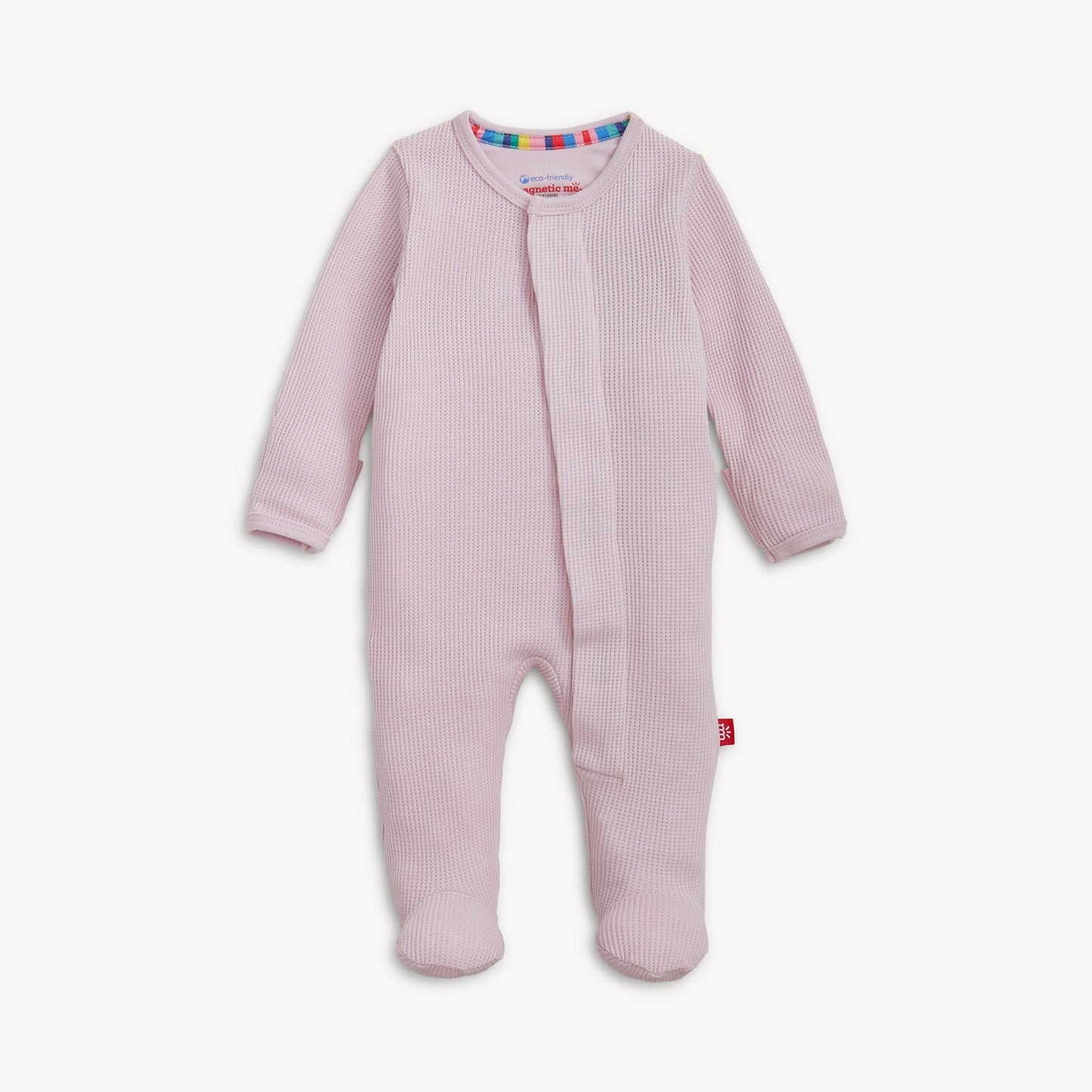 Lilac Snow Waffle Footie