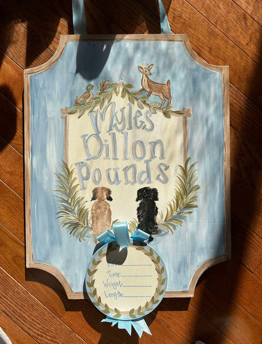 Door Hanger: Woodland