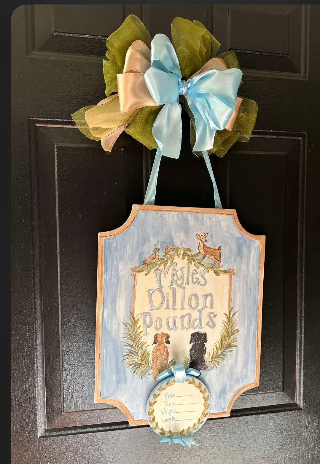 Door Hanger: Woodland