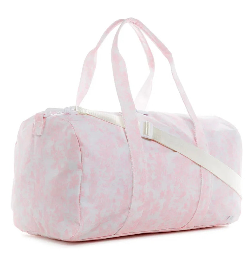 TRVL Weekender Duffel Bag- Pink Bunny Toile