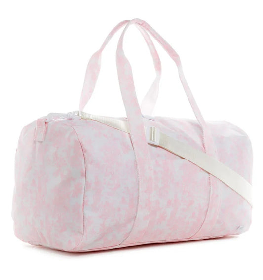 TRVL Weekender Duffel Bag- Pink Bunny Toile