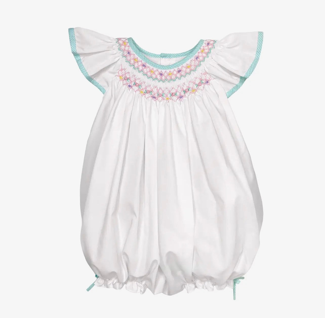 Spring Smocked Bubble