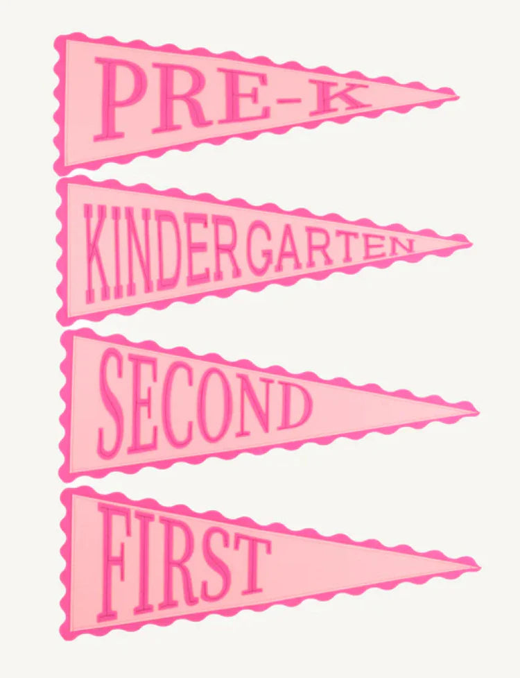 Picture Perfect Pennant- Romany Rose