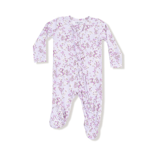Sweet Dreams Florals- 2 Way Zipper Footie