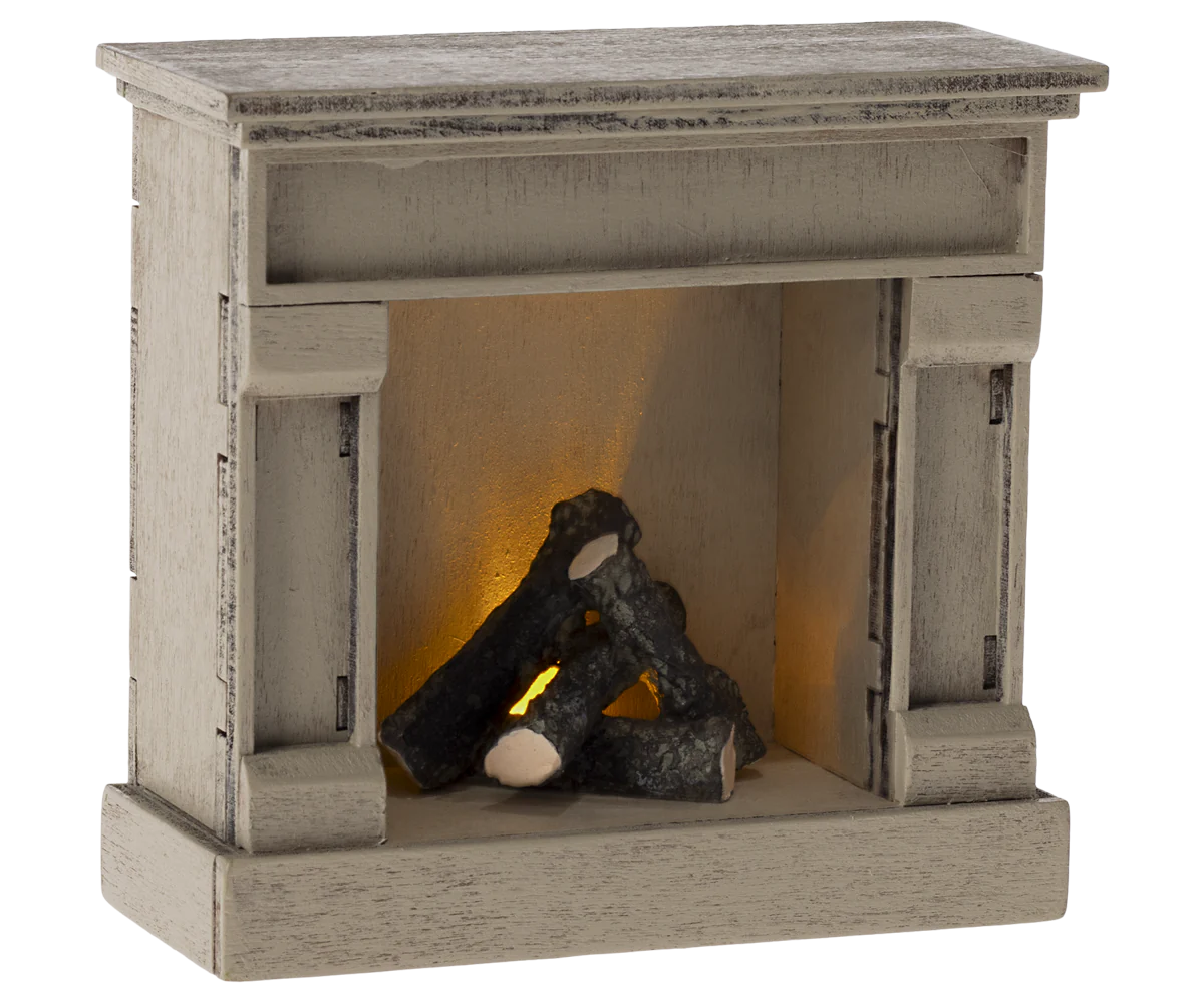 Fireplace- Off White