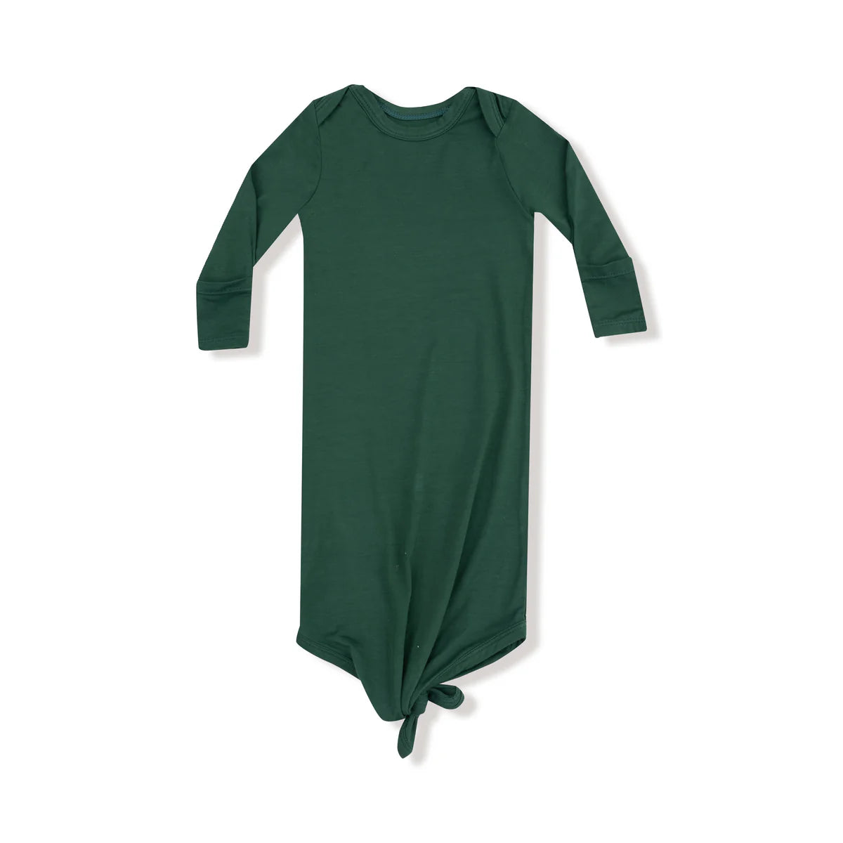 Hunter Green- Knotted Gown