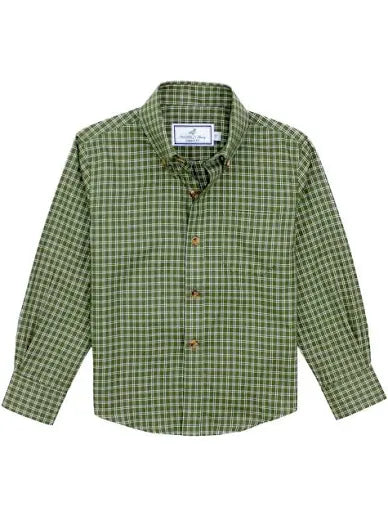 Woodland Sportshirt- Cypress Needle