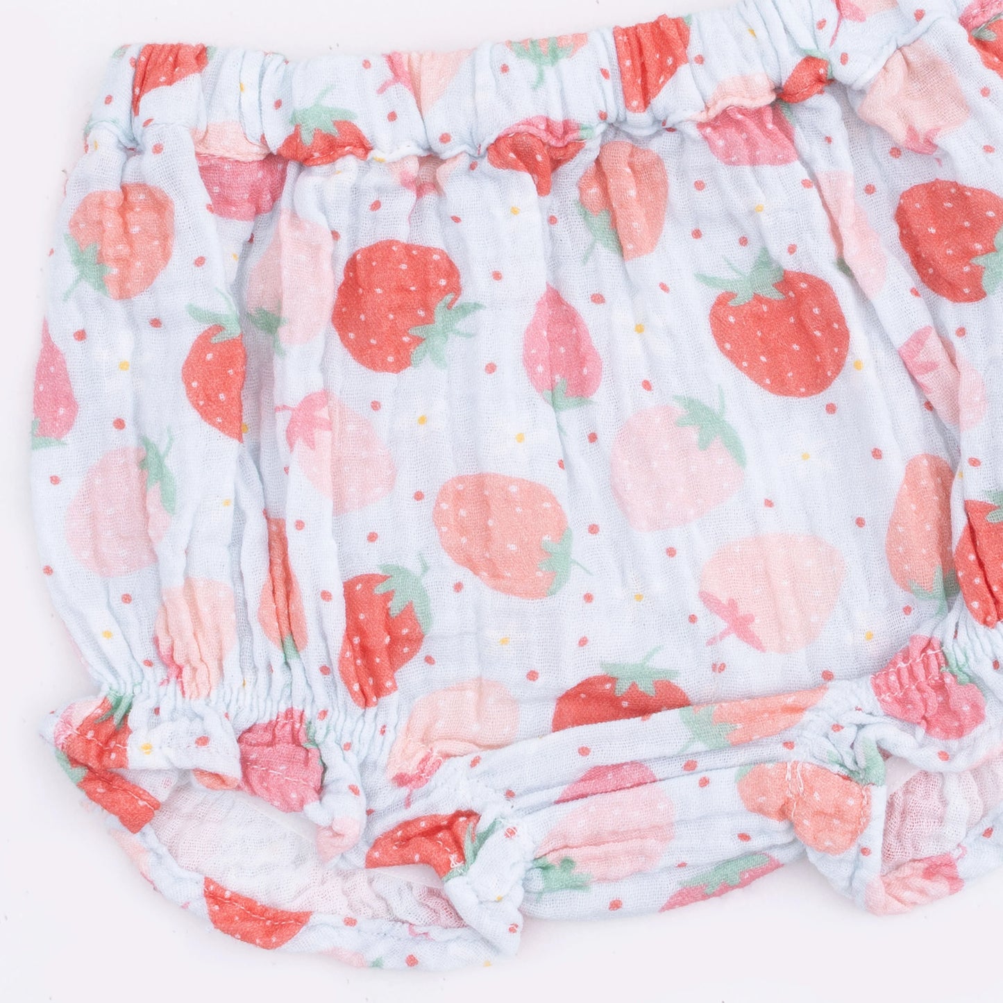 Strawberry Bliss- Ruffle Back Top & Bloomer