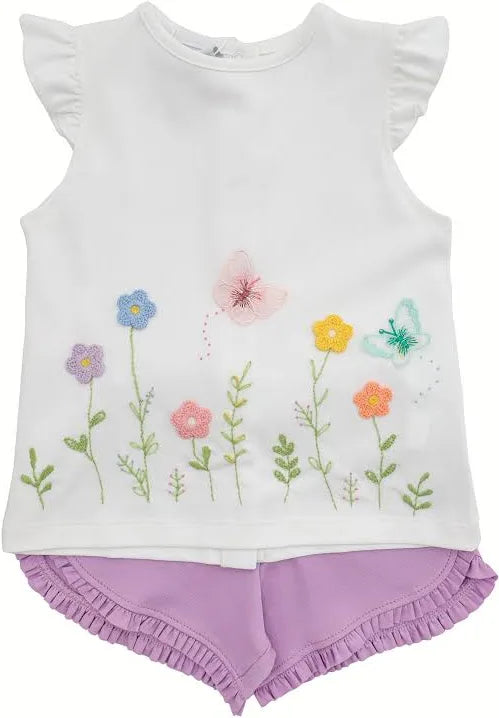 Butterfly Garden Short Set