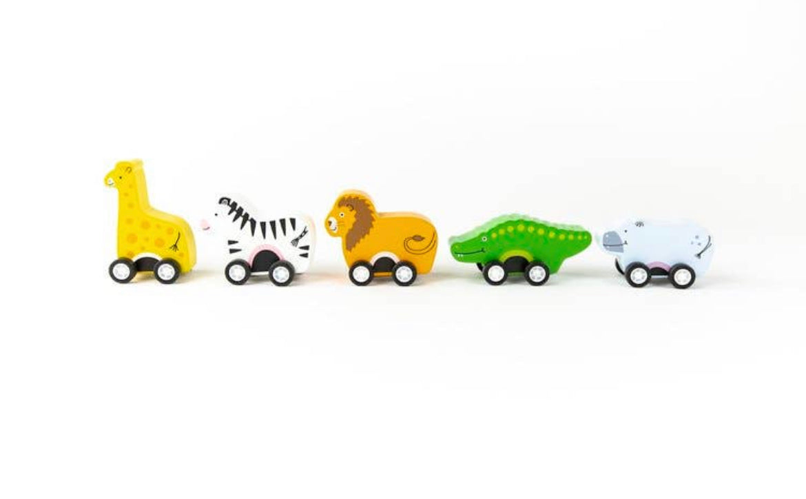 Pull Back Safari Animals
