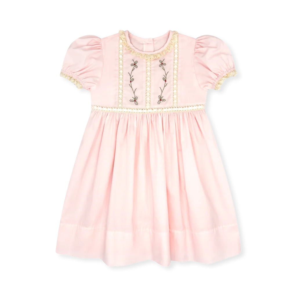 Elizabeth Dress- Blessings Pink Holly