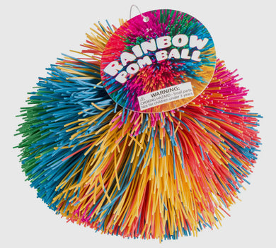 Rainbow Pom Ball