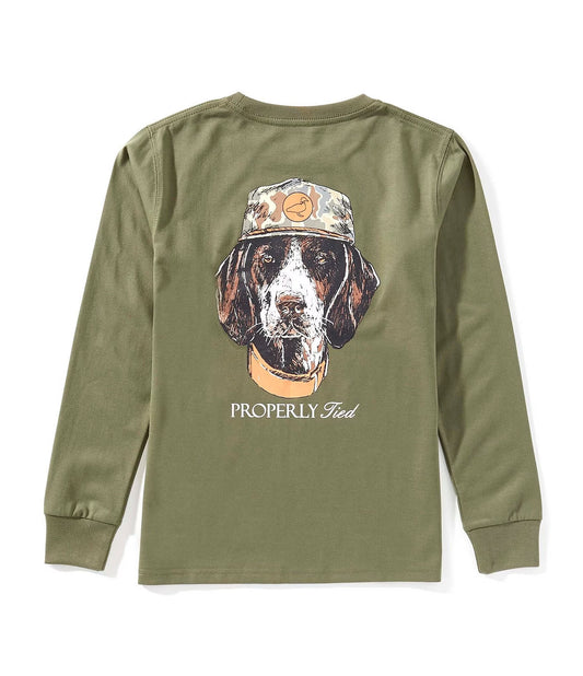 Man's Best Friend LS Olive