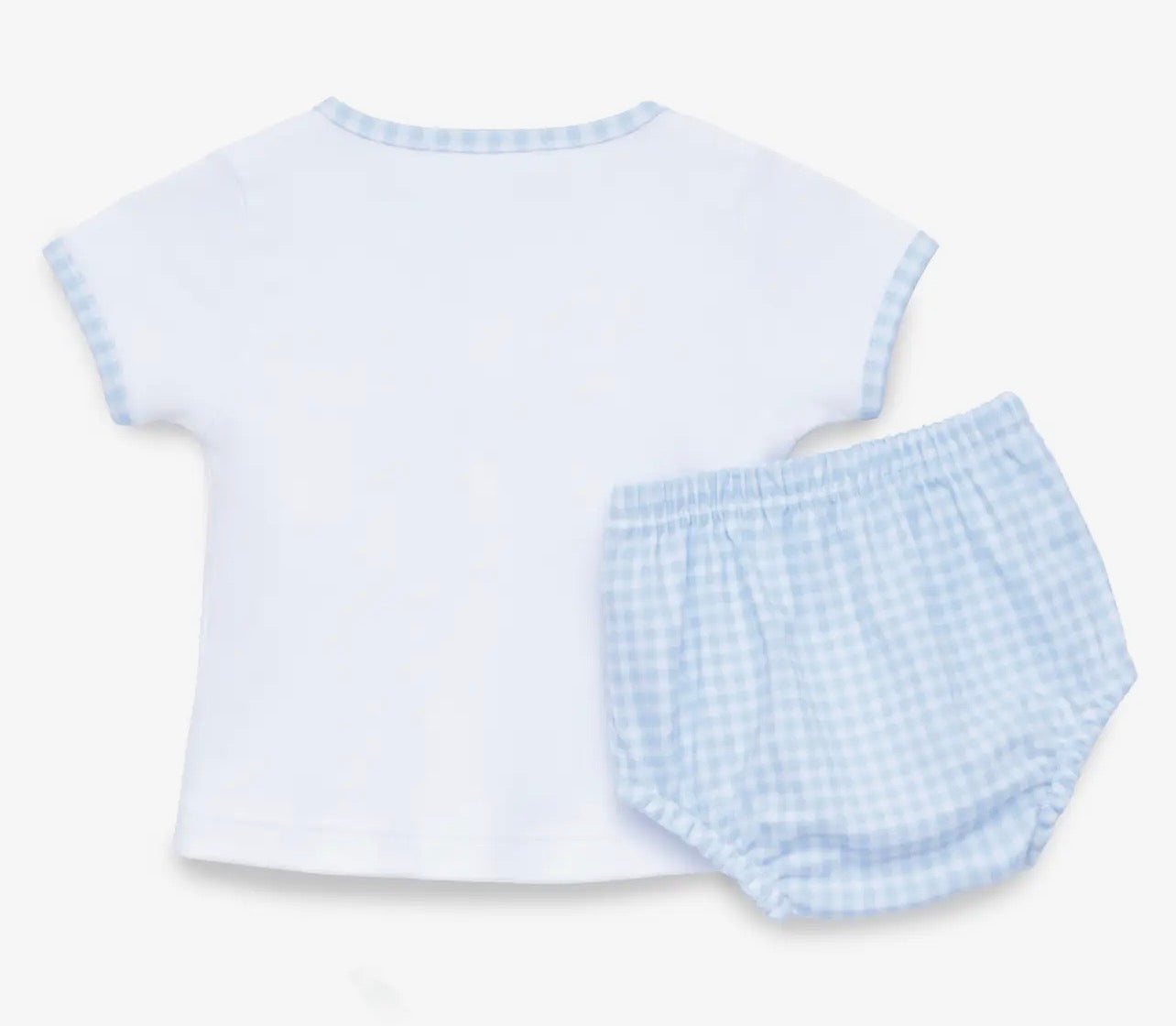 Silly Goose Diaper Cover Set- Blue