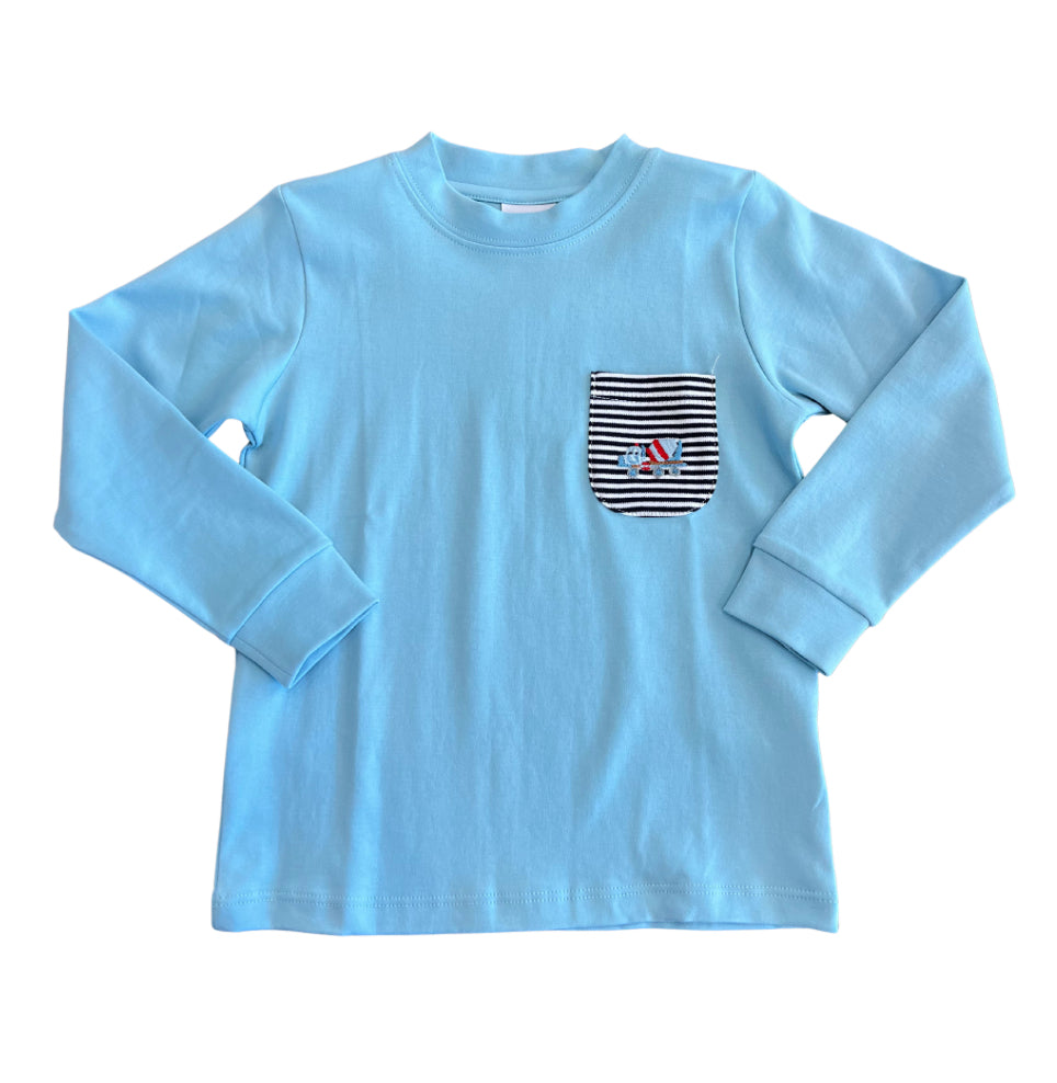 Crew Neck Pocket Tee Mini Mixer