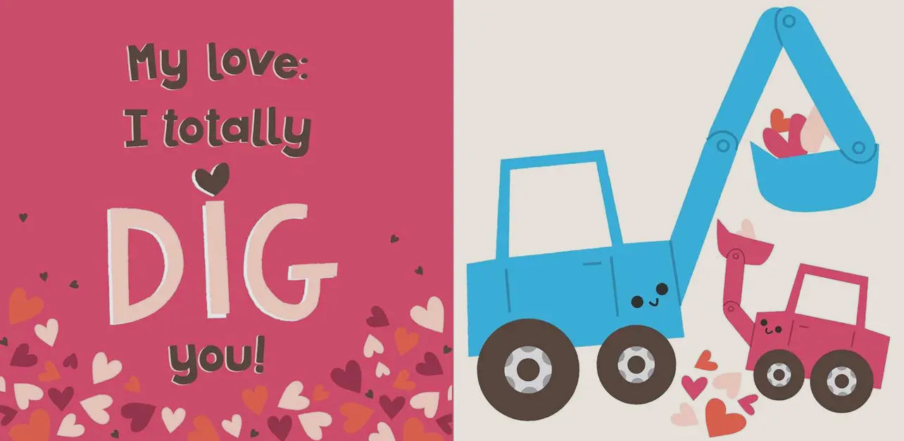 I Wheelie Love You Board Book