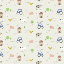 Load image into Gallery viewer, Pasture Bedtime Footie Organic Cotton