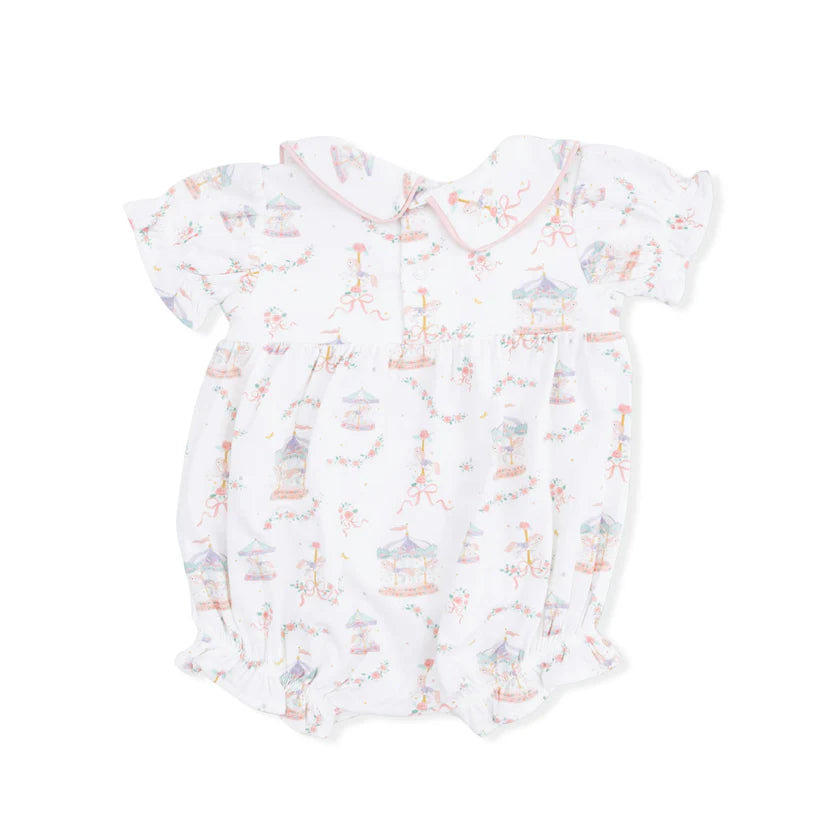 Carousel w/ Bows- Classic Puff Sleeve Bubble