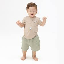 Gone Fishing- Crewneck Tee & Cargo Short