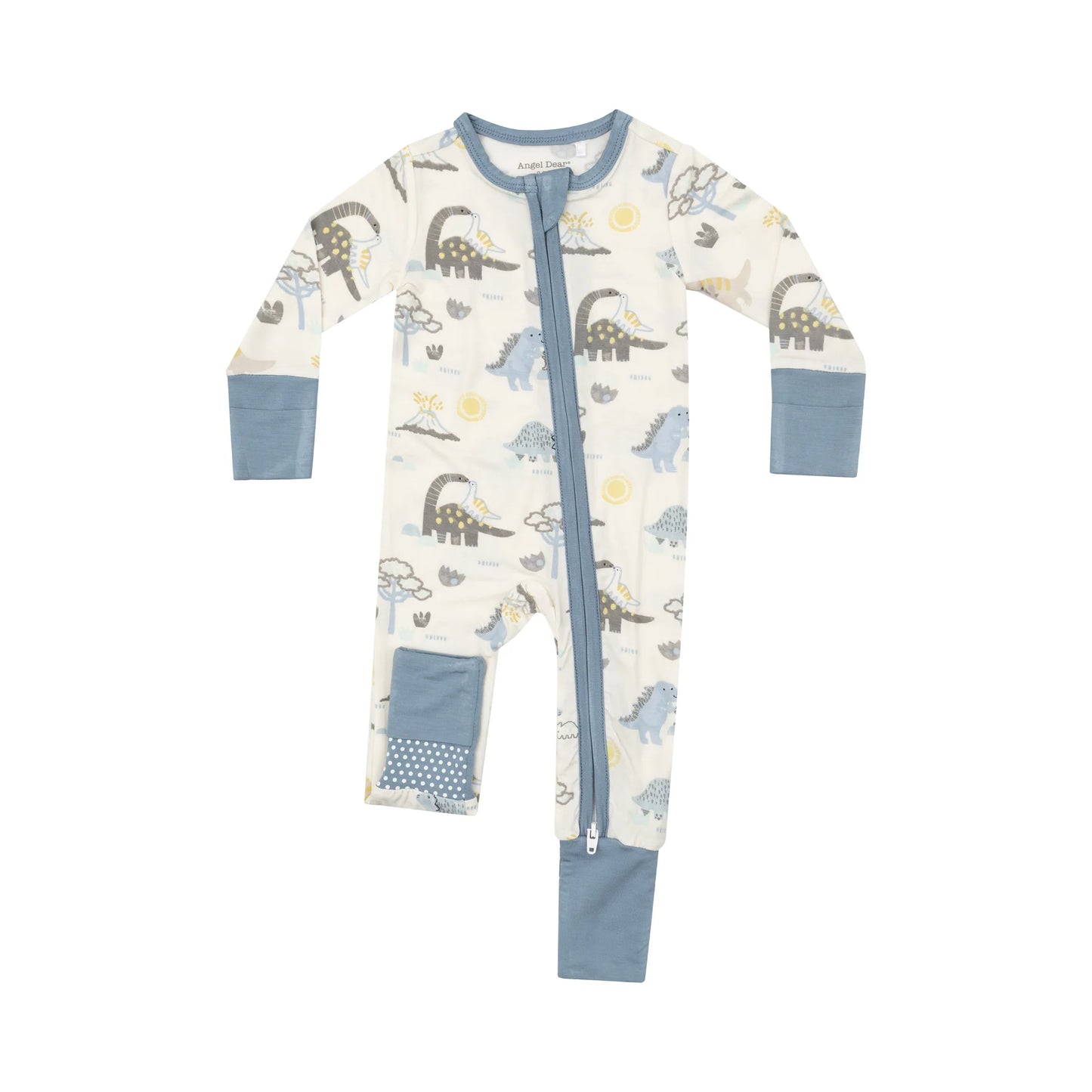 Baby Love Dinos- 2 Way Zipper Romper