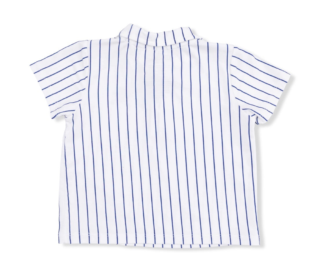 Baseball Stripe Polo w/Everyday Short