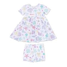 Beach Days- Twirly Dress w/ Cartwheel Short