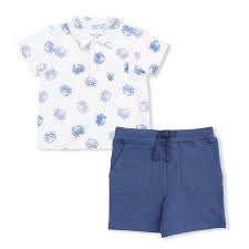 Blue Crabs- Polo w/ Short Set