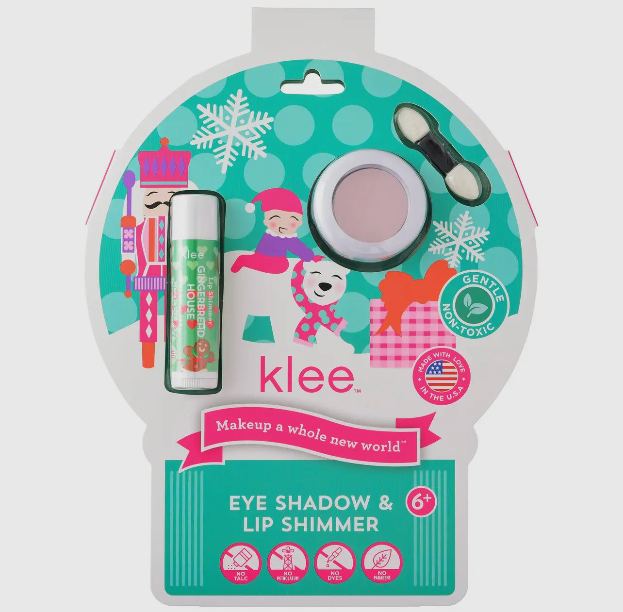 Jingle Shimmer- Holiday Eye Shadow and Lip Shimmer Set