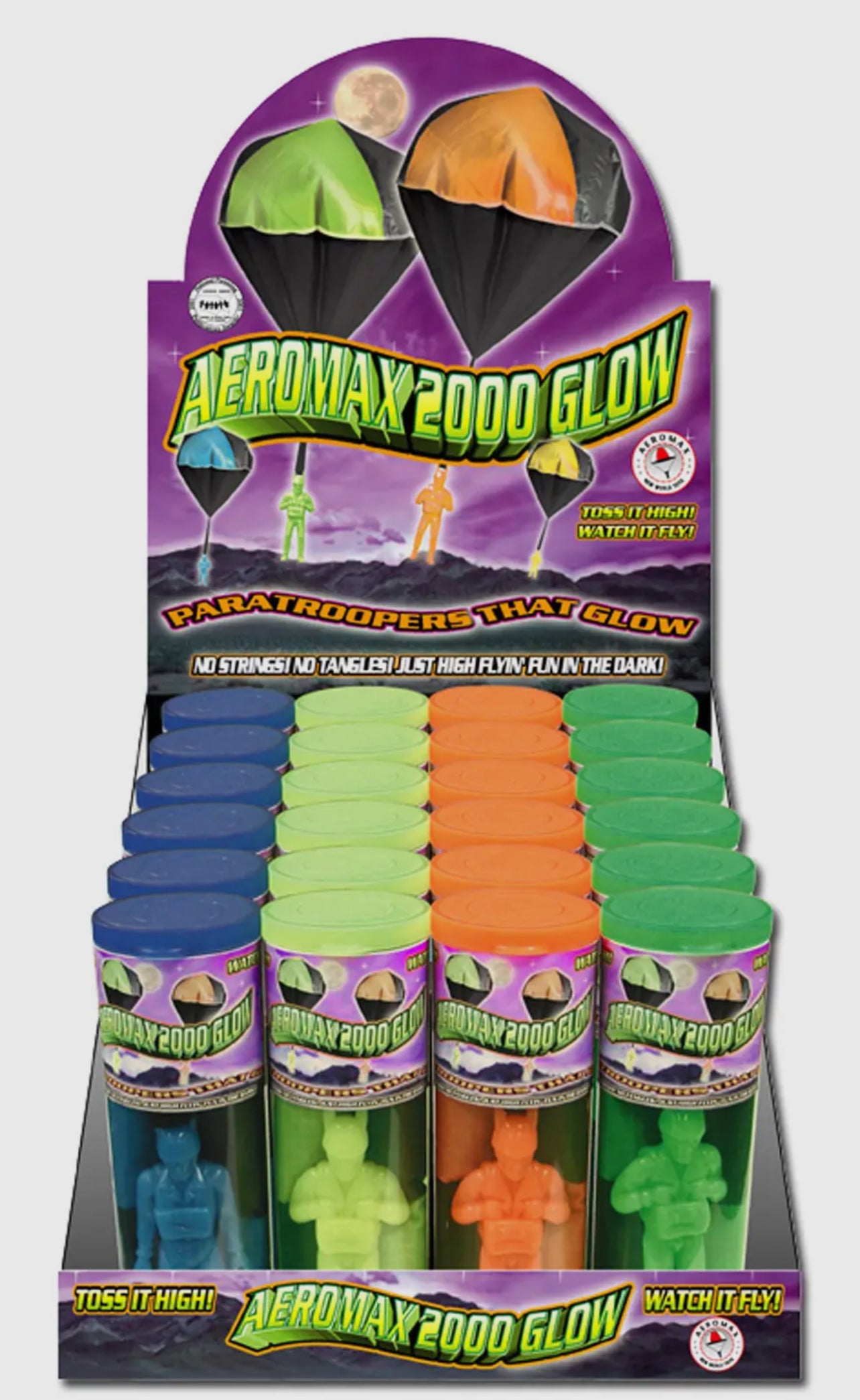 Aero Max 2000 Glow Parachute Toy