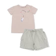 Gone Fishing- Crewneck Tee & Cargo Short