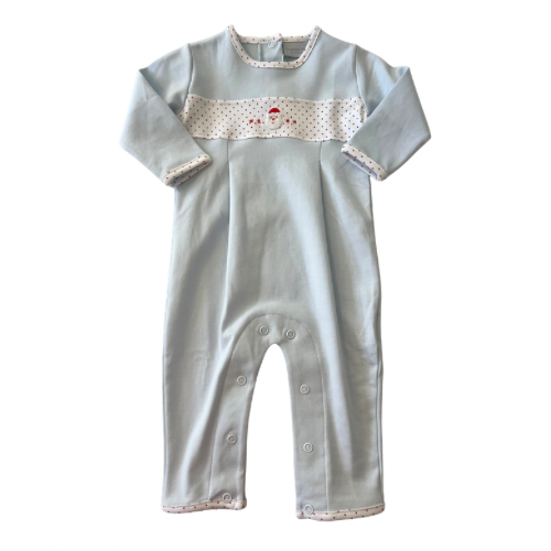 French Knot Santa Face Romper