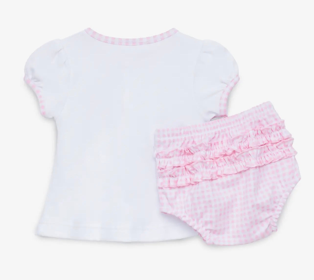 Silly Goose Diaper Cover Set- Pink