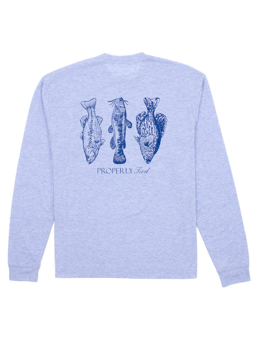 Portland Pocket Tee L/S Fisherman's Paradise