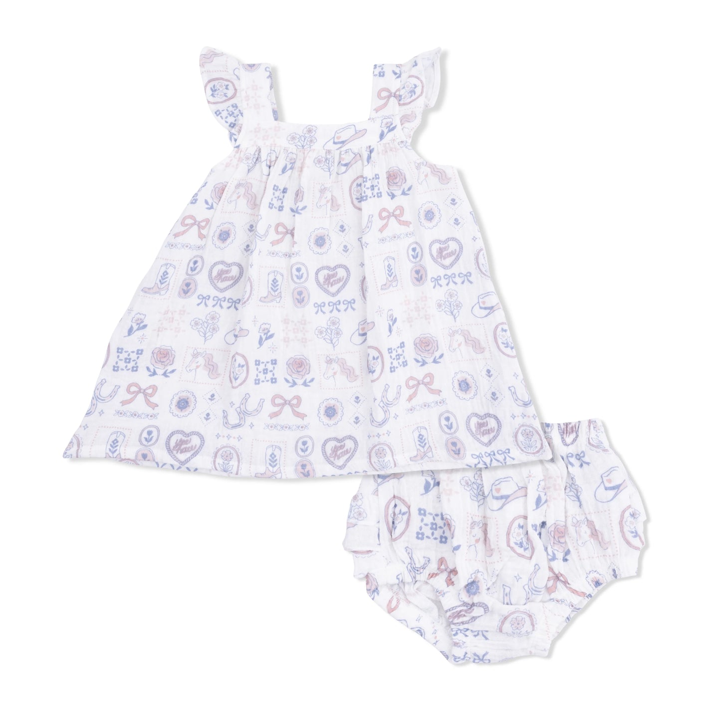 Country Western Heirlooms Sundress & Bloomer