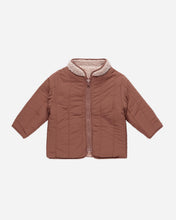 Load image into Gallery viewer, Shearling Zip Jacket- Blush