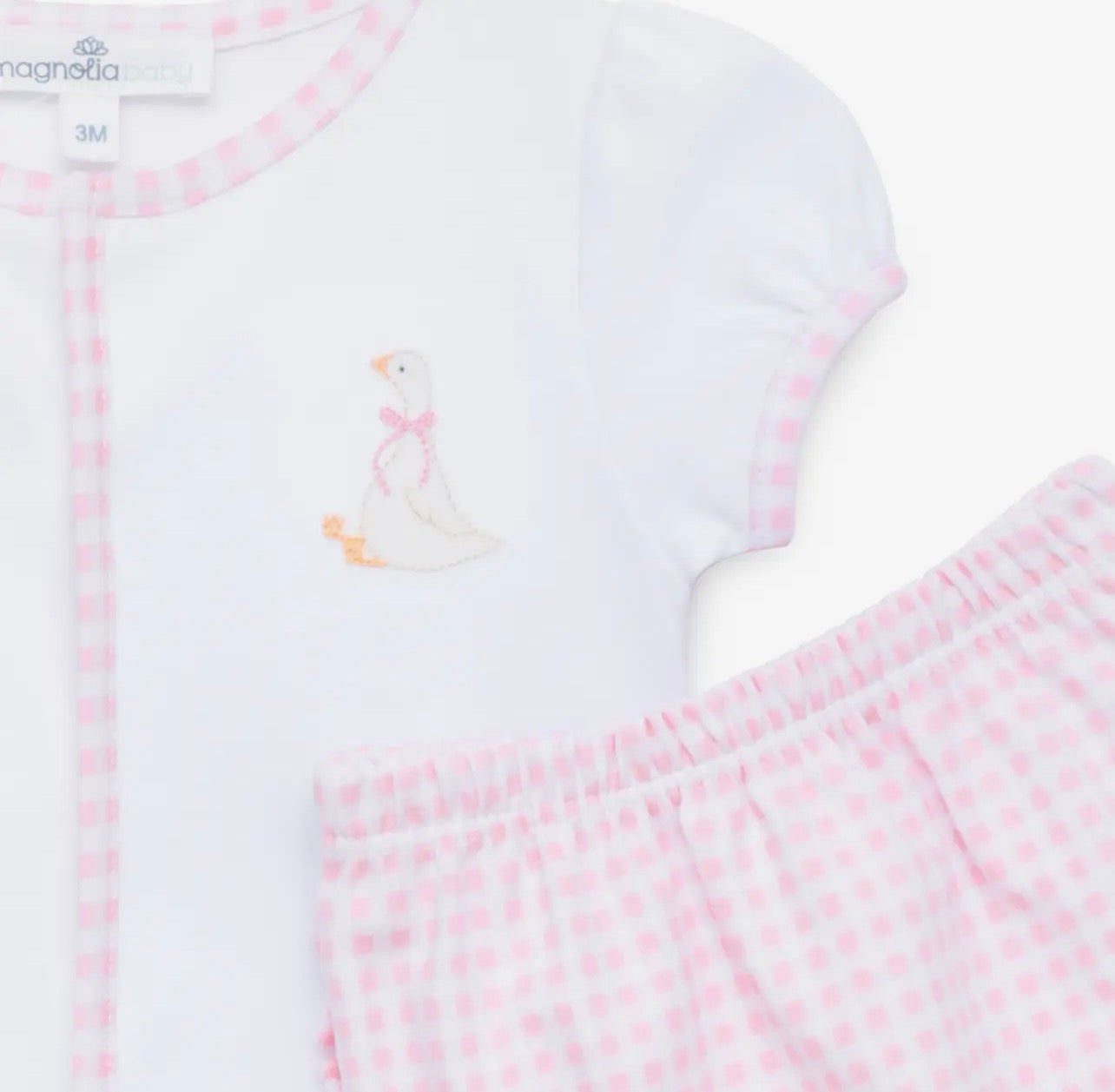 Silly Goose Diaper Cover Set- Pink