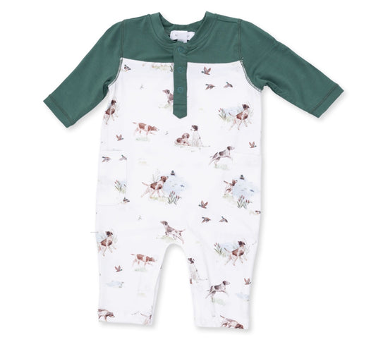 Pointer Pups and Duck Romper