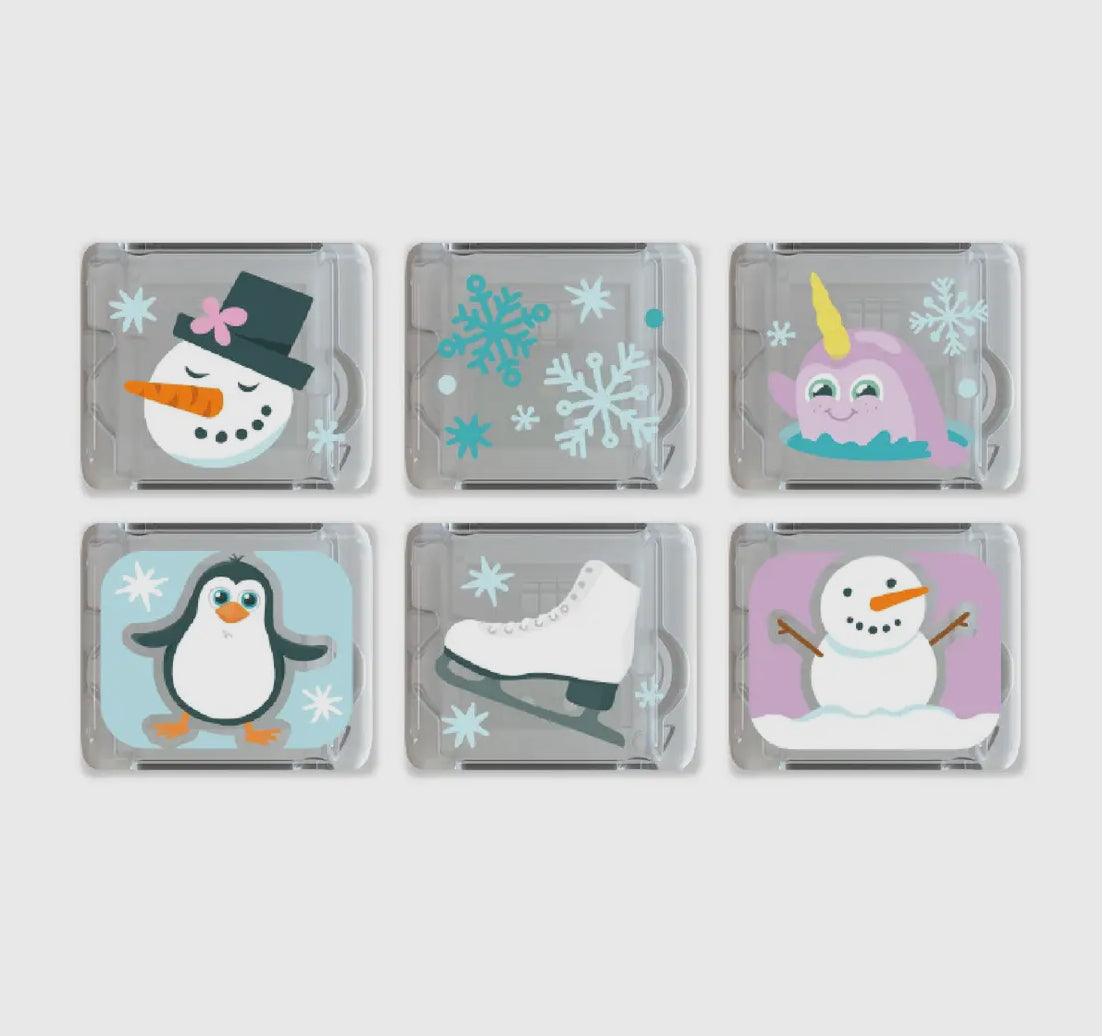 Glo Pal- 6-Pack Winter Theme Cubes