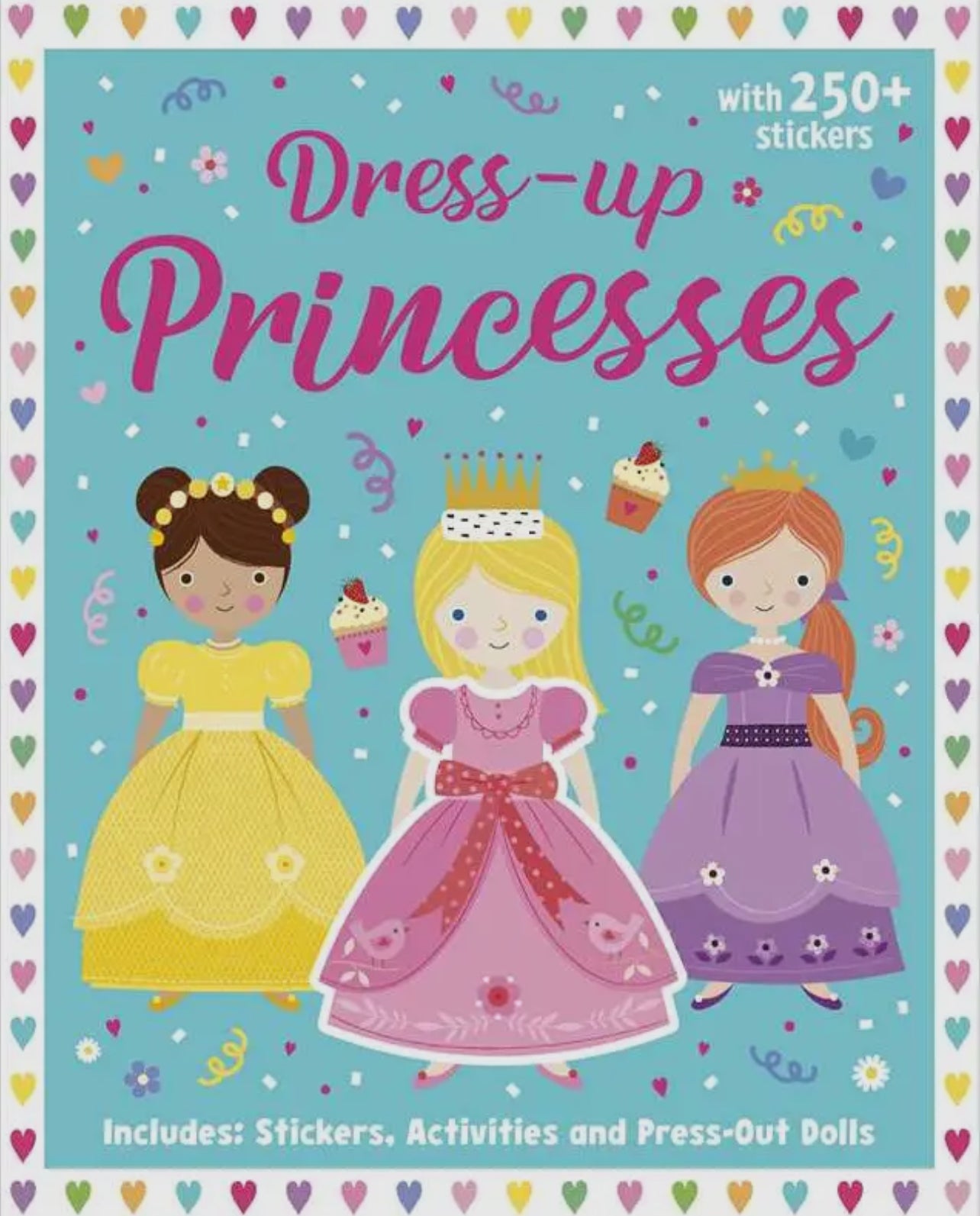 Princesses: Dress Up Sticker Book