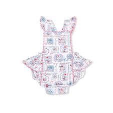 Julep's Floral Patchwork- Sunsuit
