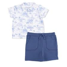 Golf Toile- Polo & Shorts