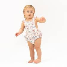 Julep's Floral Patchwork- Sunsuit