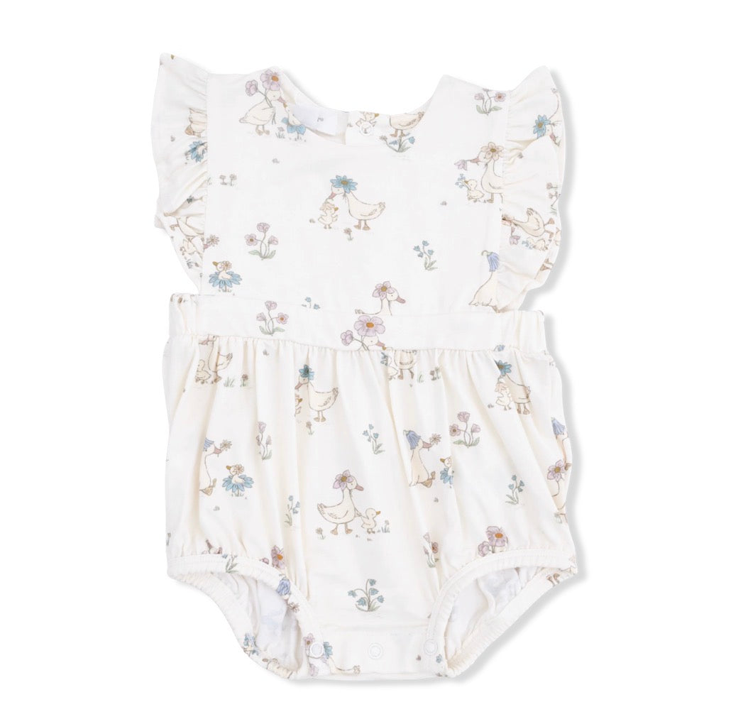 Flower Ducklings Sunsuit
