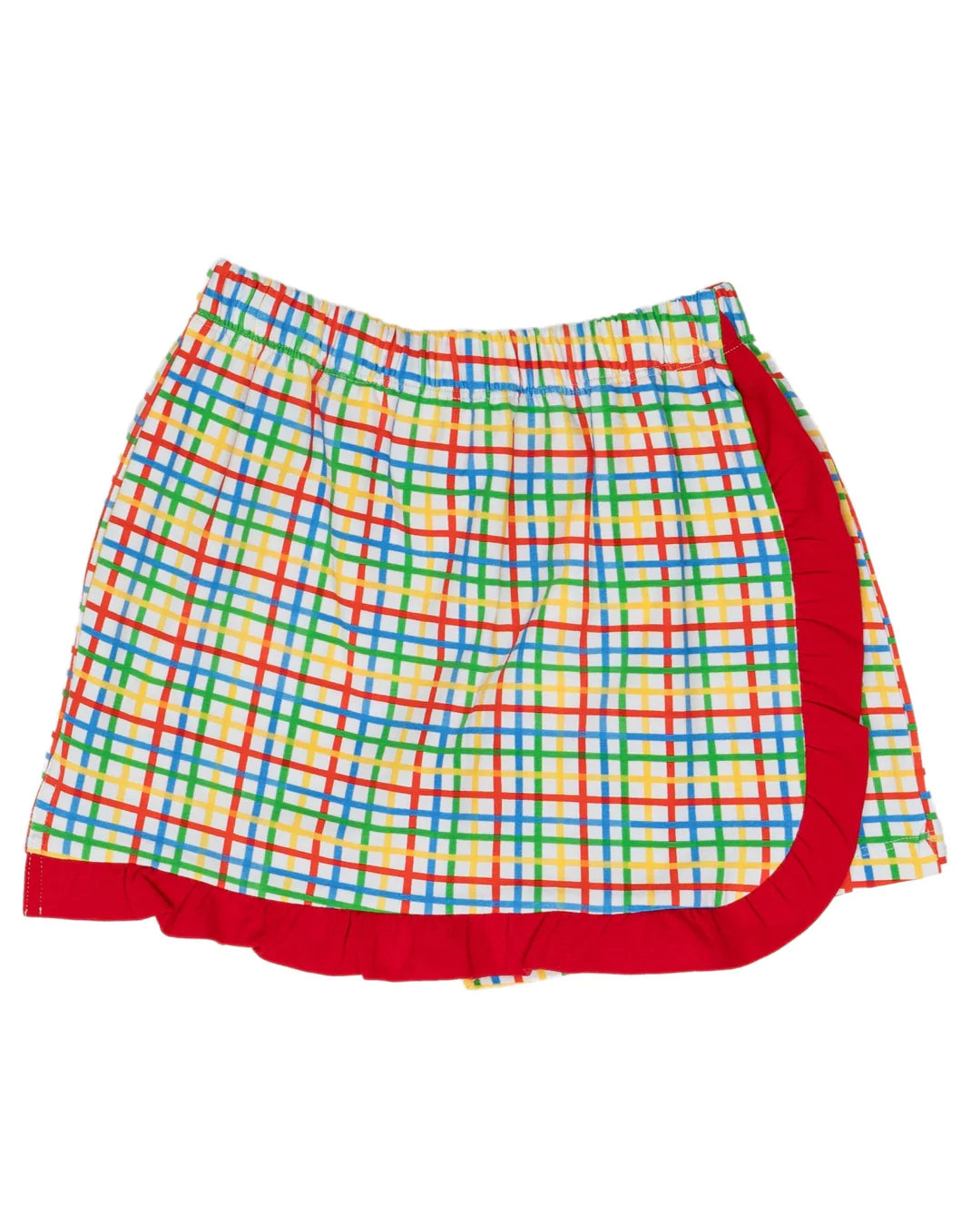 Evelyn School Plaid Skort