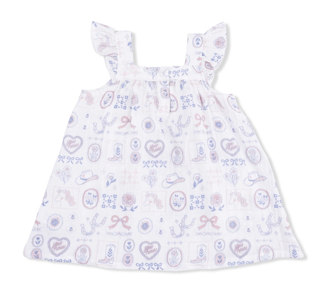 Country Western Heirlooms Sundress & Bloomer