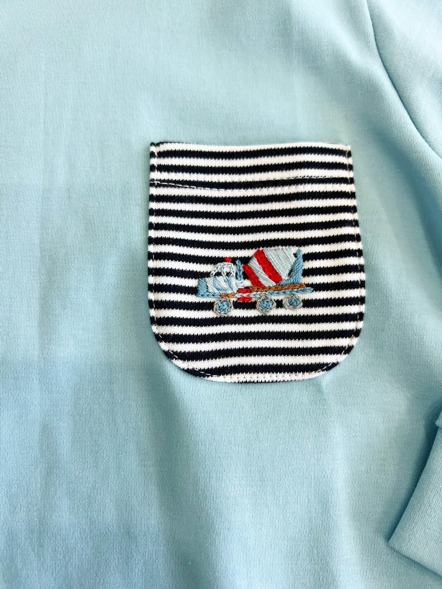 Crew Neck Pocket Tee Mini Mixer