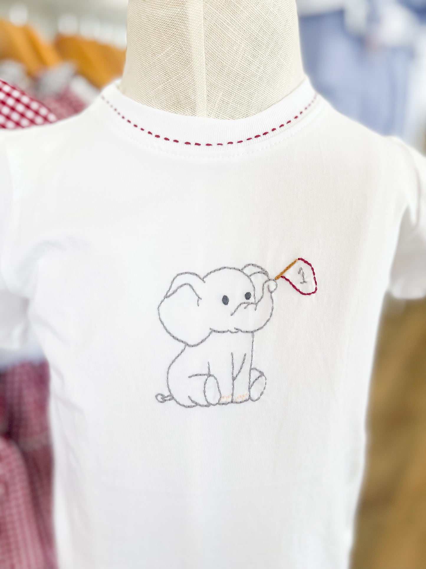 Elephant Emb. T-Shirt