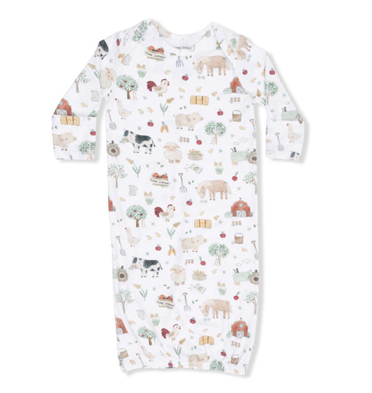 Cute Farm Animals Lap Gown