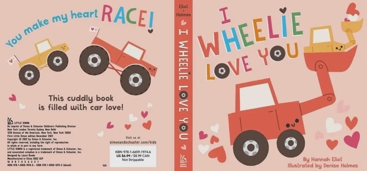 I Wheelie Love You Board Book